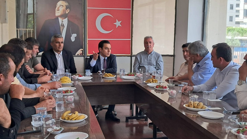 Kaymakam Uğuz muhtarları dinledi