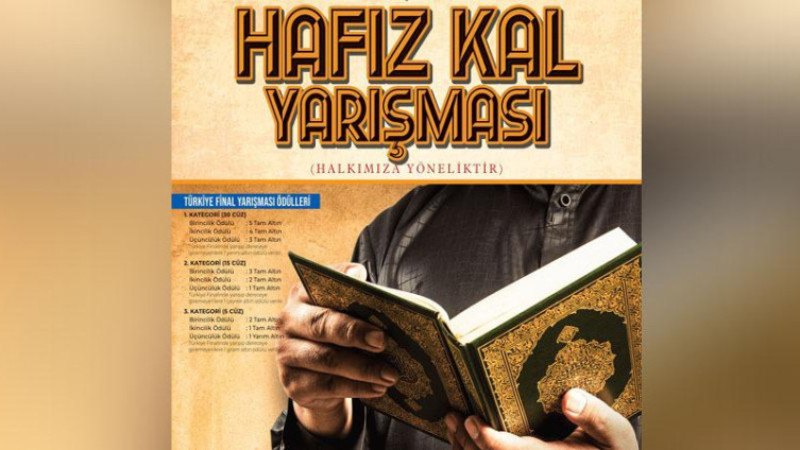 HAFIZLIK YARIŞMASI DÜZENLENECEK