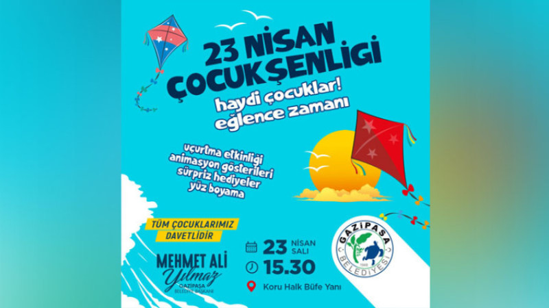 ÇOCUKLAR İÇİN ŞENLİK DÜZENLENİYOR