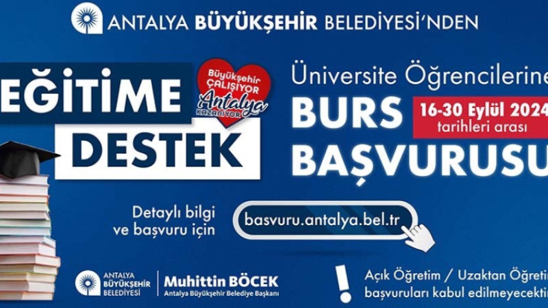 Büyükşehir’den eğitim desteği