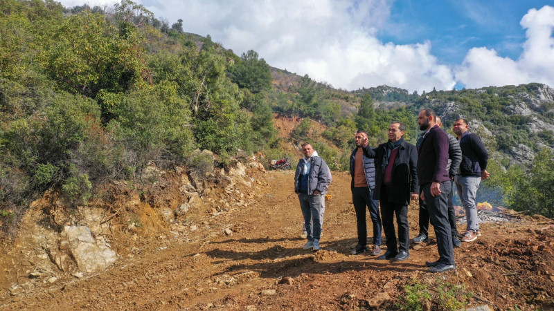 Belediyeden Yol Mesaisi