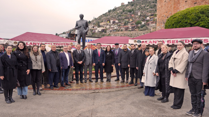 Atatürk’ün Alanya’ya Gelişinin 90. Yılı Kutlandı