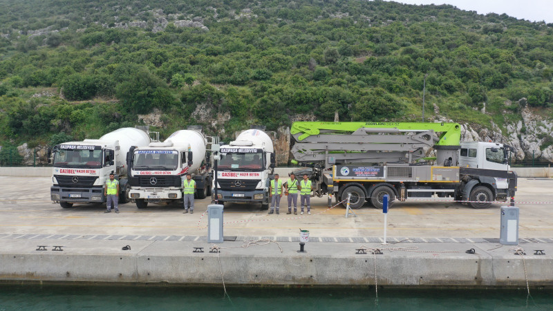 BETON SANTRALİNE ARAÇ TAKVİYESİ 
