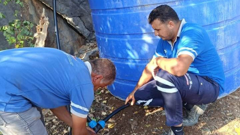 Kızılgüney'de su sorununa depolu çözüm