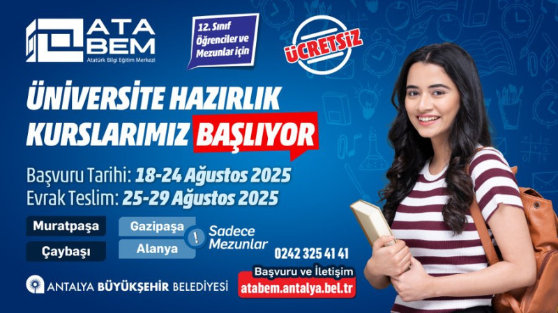 Mezun öğrencilere hazırlık kursu