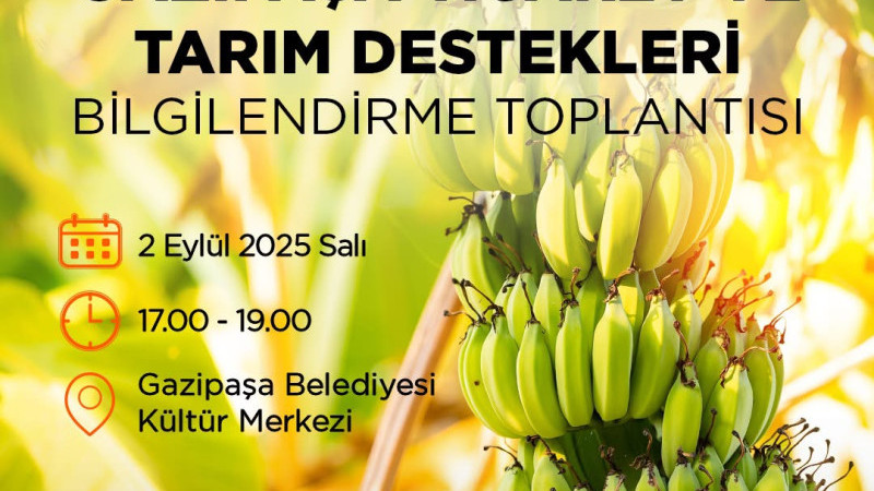 DESTEK VE HİBELER ANLATILACAK