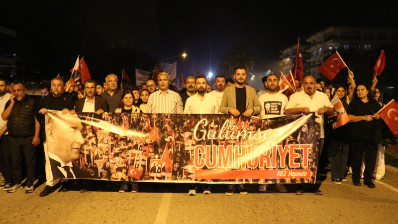 CUMHURİYET’İN 102. YILI GAZİPAŞA’DA COŞKUYLA KUTLANDI