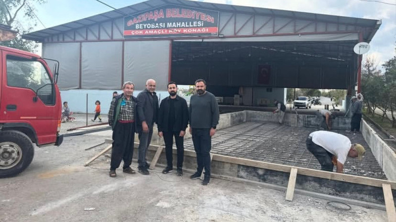 Beyobası köy konağı büyütülüyor