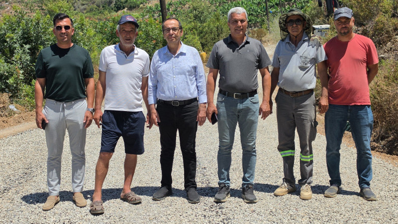 BAŞKAN YILMAZ ÇALIŞMALARI YERİNDE İNCELEDİ
